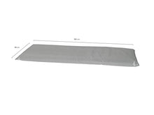 Load image into Gallery viewer, MaximaVida bench cushion Havana black 180 x 48 x 8 cm - water repellent
