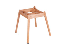Load image into Gallery viewer, MaximaVida dining chair Cuyp XXL ice blue oak chair legs - 2 pieces
