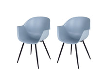 Load image into Gallery viewer, MaximaVida dining chair Cuyp XXL ice blue conical chair legs - 2 pieces
