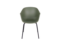 Load image into Gallery viewer, MaximaVida dining room chair Cuyp XXL olive green tube frame chair legs - 2 pieces
