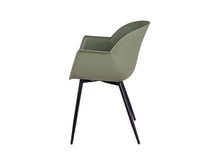 Load image into Gallery viewer, MaximaVida dining room chair Cuyp XXL olive green conical chair legs - 2 pieces
