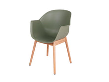 Load image into Gallery viewer, MaximaVida dining room chair Cuyp XXL olive green oak chair legs - 2 pieces
