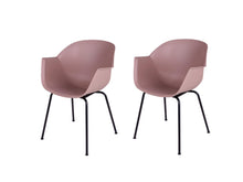 Load image into Gallery viewer, MaximaVida dining room Cuyp XXL dusky pink tube frame chair legs - 2 pieces
