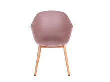 Load image into Gallery viewer, MaximaVida dining chair Cuyp XXL dusky pink oak chair legs - 2 pieces
