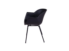 Load image into Gallery viewer, MaximaVida dining chair Cuyp XXL black tube frame chair legs -2 pieces
