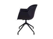 Load image into Gallery viewer, MaximaVida dining chair Cuyp XXL black swivel frame - 2 pieces
