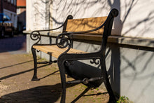 Afbeelding in Gallery-weergave laden, MaximaVida gietijzeren tuinbank Prinsengracht - 125 cm
