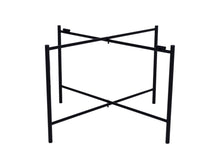 Load image into Gallery viewer, MaximaVida cross-leg coffee table Firenze 62 cm - black marble look
