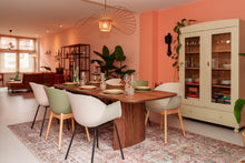 Load image into Gallery viewer, MaximaVida dining chair Cuyp XXL dusky pink conical chair legs - 2 pieces
