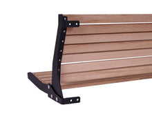 Load image into Gallery viewer, MaximaVida folding facade bench Jordaan with backrest 150 cm

