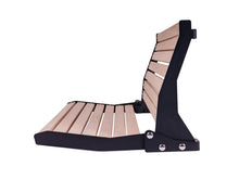 Load image into Gallery viewer, MaximaVida folding facade bench Jordaan with backrest 100 cm

