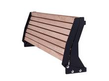 Load image into Gallery viewer, MaximaVida folding facade bench Jordaan with backrest 150 cm
