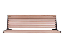 Load image into Gallery viewer, MaximaVida bench seat slats for wall bench Jordaan with backrest 100 cm

