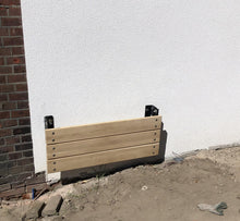 Load image into Gallery viewer, MaximaVida folding facade bench Jordaan 150 cm - FSC ash wood
