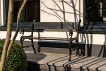 Afbeelding in Gallery-weergave laden, MaximaVida gietijzeren tuinbank Prinsengracht - 125 cm
