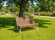 Load image into Gallery viewer, MaximaVida garden bench Budapest 120 cm - from exclusive Taliwood
