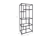 Load image into Gallery viewer, MaximaVida industrial cabinet frame Chicago 80 x 45 x 190 cm - 150 kg carrying capacity
