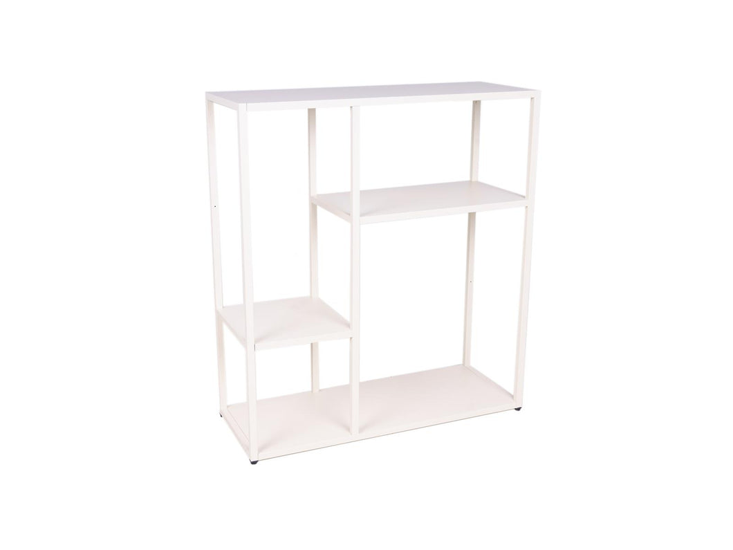 OUTLET - MaximaVida metalen wandkast Finn 90 x 35 x 100 cm ivoor