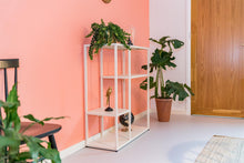 Load image into Gallery viewer, MaximaVida metal wall cabinet Finn 90 x 35 x 100 cm ivory
