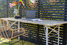 Load image into Gallery viewer, MaximaVida foldable picnic table Berlin 200 x 70 cm whitewash - FSC certified

