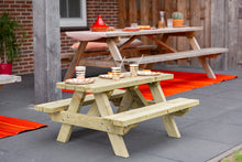 Load image into Gallery viewer, MaximaVida wooden picnic table for kids Tallinn 100 cm
