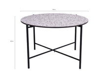 Load image into Gallery viewer, MaximaVida round table top Lucca 45 cm – HPL terrazzo look
