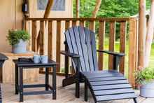 Load image into Gallery viewer, MaximaVida plastic side table Montreal black – luxurious design
