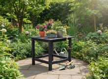 Load image into Gallery viewer, MaximaVida plastic side table Montreal black – luxurious design

