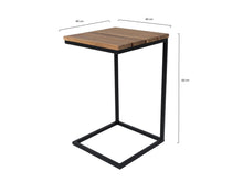 Load image into Gallery viewer, MaximaVida outdoor laptop coffee table Vancouver – especially for outdoor use
