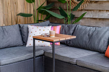 Load image into Gallery viewer, MaximaVida outdoor laptop coffee table Vancouver – especially for outdoor use

