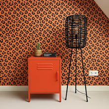 Load image into Gallery viewer, MaximaVida metal little locker cabinet Finn 52 x 40 x 67 cm soft orange
