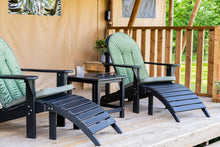 Load image into Gallery viewer, MaximaVida plastic Adirondack footrest Montreal black – the original
