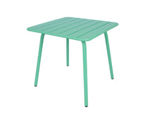 Load image into Gallery viewer, MaximaVida metal square garden table Max 80 cm x 80 cm cactus
