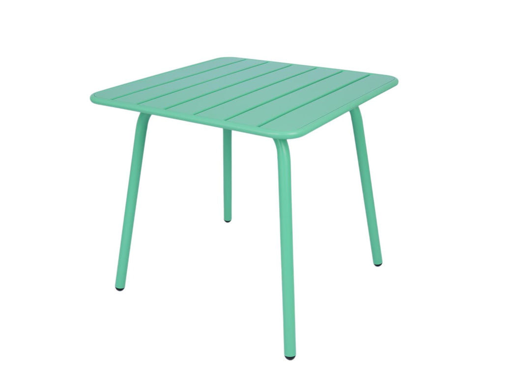 MaximaVida metal square garden table Max 80 cm x 80 cm cactus