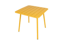 Load image into Gallery viewer, MaximaVida metal garden set Max yellow ochre 80 cm
