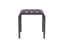 Lade das Bild in den Galerie-Viewer, MaximaVida Beistelltisch Hocker Max aus Metall 45 cm schwarz
