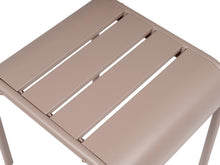 Lade das Bild in den Galerie-Viewer, MaximaVida Metall-Beistelltisch Hocker Max 45 cm Taupe
