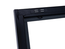 Load image into Gallery viewer, MaximaVida metal locker display cabinet Finn 80 x 35 x 180 cm black - real glass
