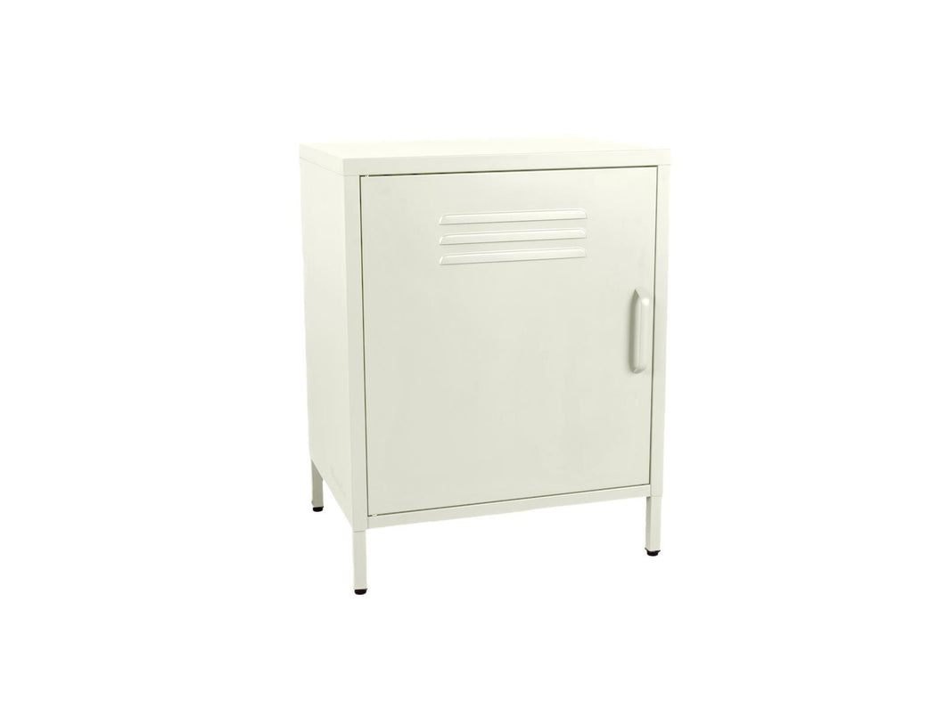 MaximaVida metal little locker cabinet Finn 52 x 40 x 67 cm ivory