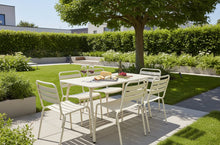 Afbeelding in Gallery-weergave laden, MaximaVida metalen tuinstoel Max ivoor - doos per 2 stuks
