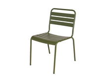 Load image into Gallery viewer, MaximaVida metal garden set Max 150 cm olive green - 4-piece
