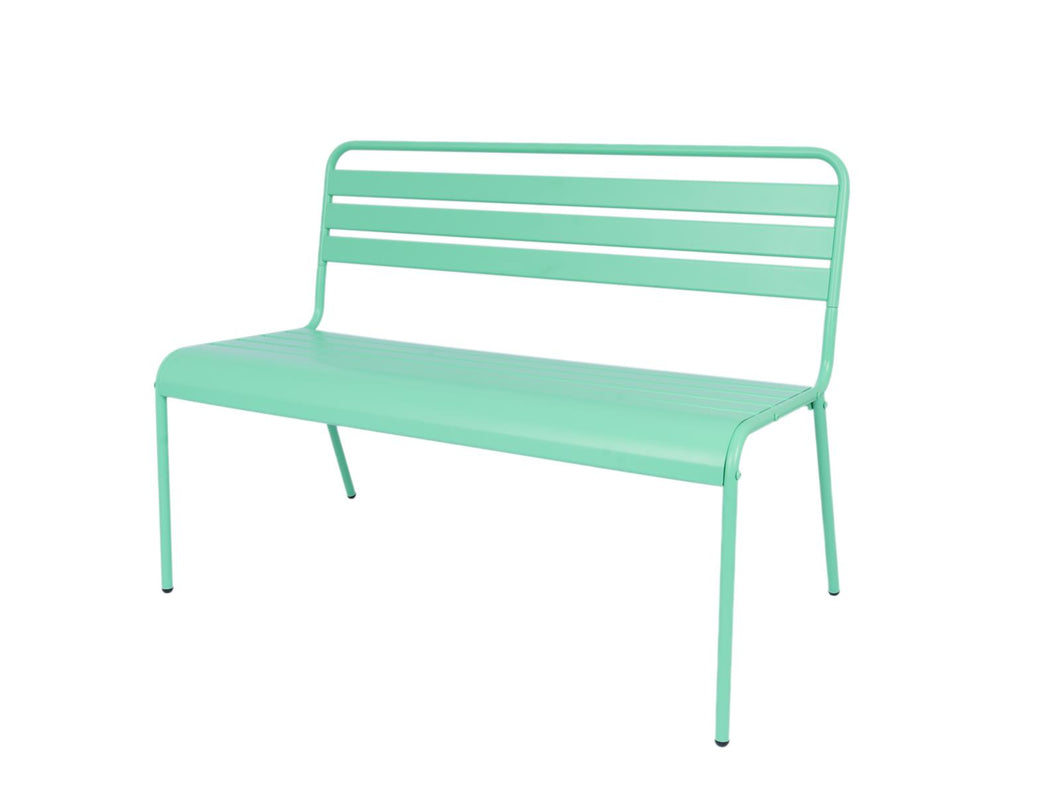 MaximaVida metal garden bench Max 120 cm cactus