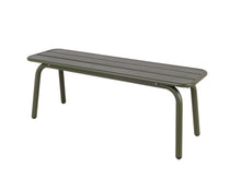 Lade das Bild in den Galerie-Viewer, MaximaVida Picknick Set Max aus Metall 150 cm olivgrün - 3-teilig
