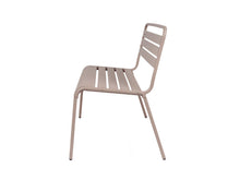Load image into Gallery viewer, MaximaVida metal garden bench Max 120 cm taupe
