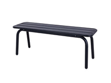 Load image into Gallery viewer, MaximaVida metal picnic set Max 150 cm black – 3-pieces
