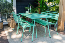 Load image into Gallery viewer, MaximaVida metal garden bench Max 120 cm cactus
