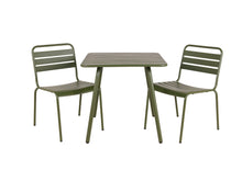 Load image into Gallery viewer, MaximaVida metal garden set Max olive green 80 cm

