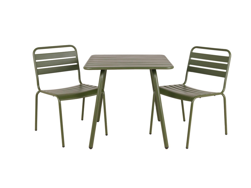 MaximaVida metal garden set Max olive green 80 cm