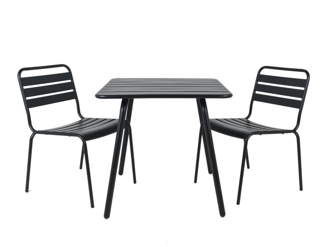 MaximaVida metal garden set Max black 80 cm