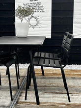 Load image into Gallery viewer, MaximaVida steel garden chair Max XXL black - 2 pieces
